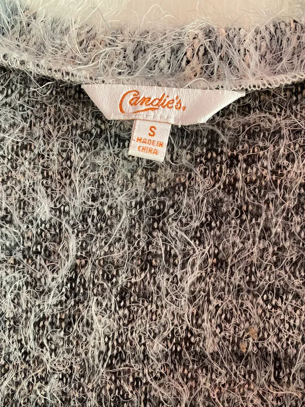 Candie's Gray Cardigan - Image 2