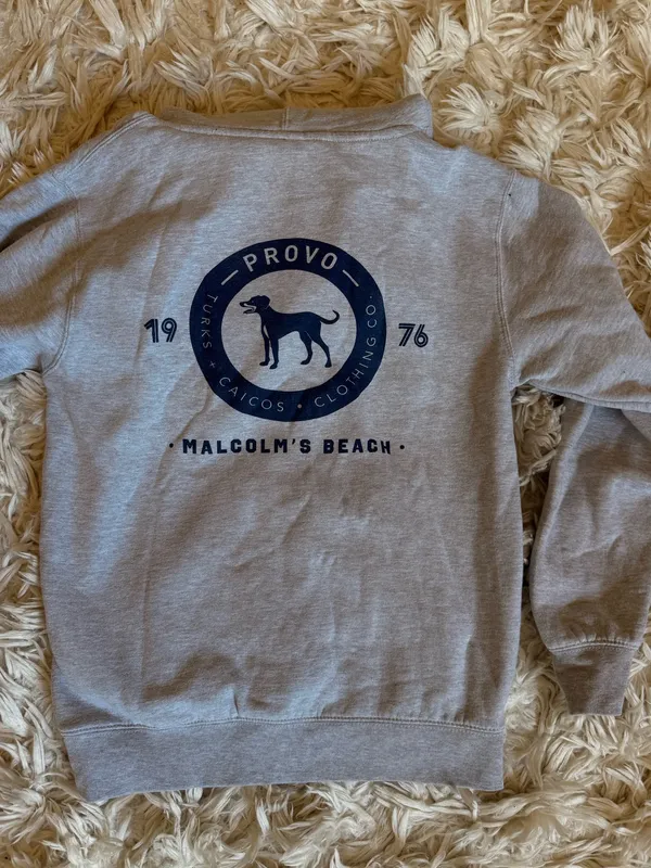 Provo Grey Hoodie Gray Size S/M - Image 3