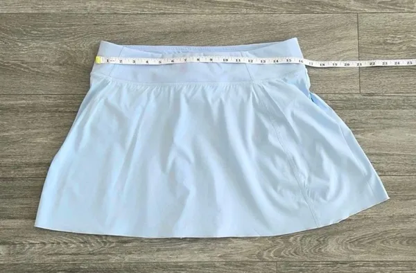 Aritzia NEW TnAction serve micro pastel blue skirt - large - Image 6