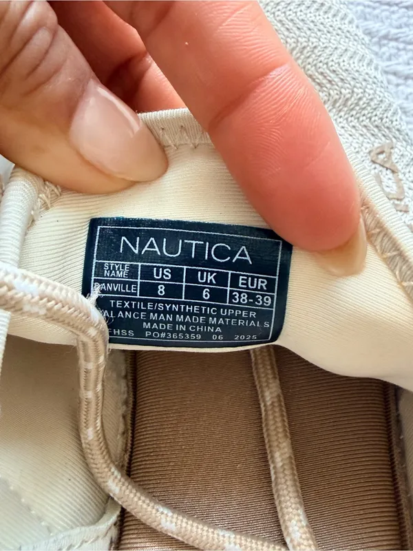 Nautica Women's Athletic Sneakers Size 8 - Image 7