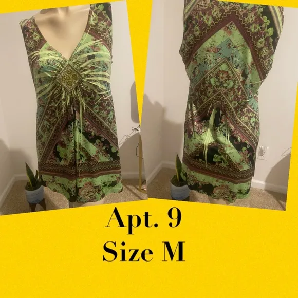 Apt. 9 Blouse Size M, Worn Once.🛍 - Image 2