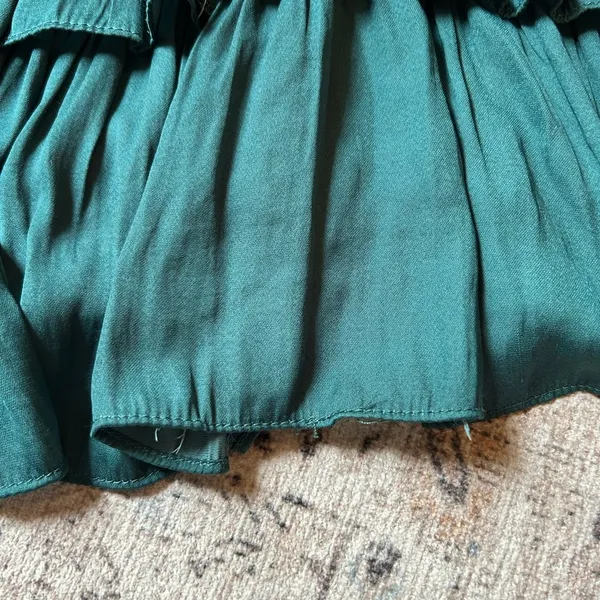 Mustard Seed Boutique Green Ruffle Skirt - Image 5