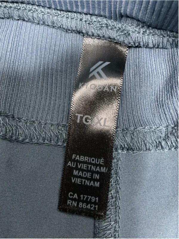 Womans NWT Kyodan Pullon Active Pants XL Blue Featherweight Collection - Image 5