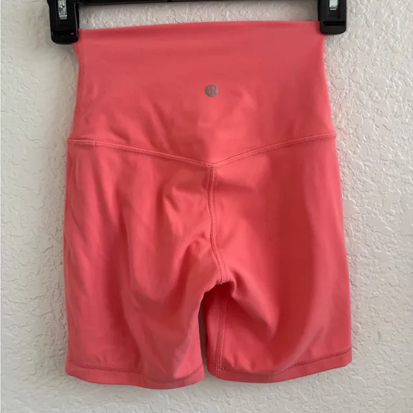 Lululemon Align High Rise Short Size‎ 2 Desert Red Pink - Image 6