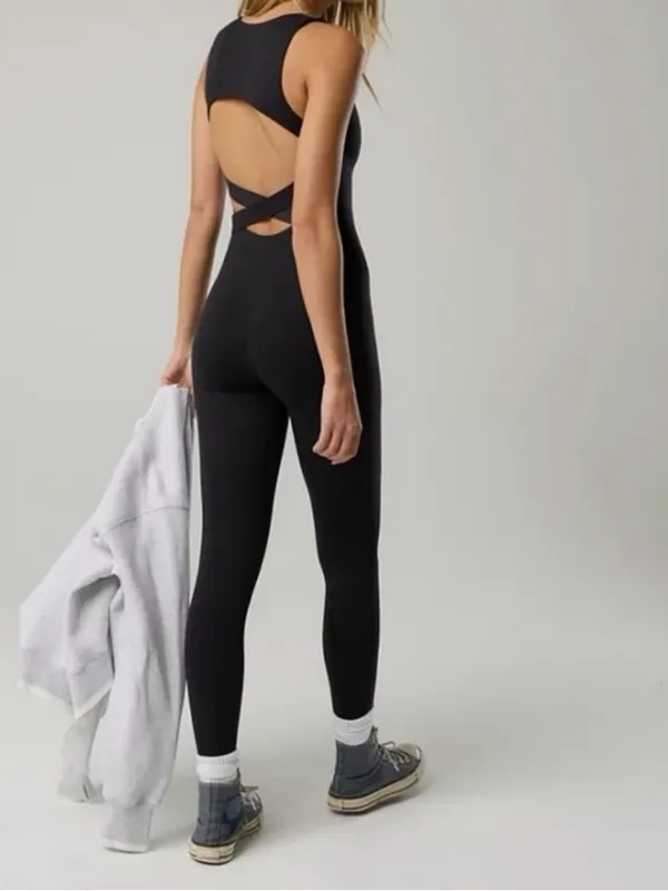 Offline x Aerie The Hugger Cross-Back Jumpsuit - Image 14
