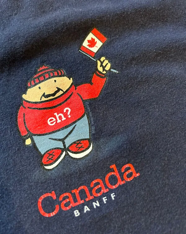 Vintage 1998 Banff Tee Blue Size XXL - Image 5