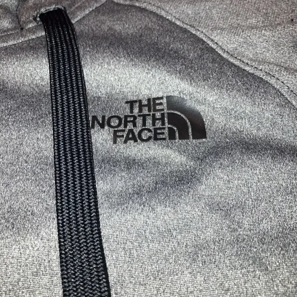 The North Face Full Zip Hoodie‎ Women's Size medium, Gray Fleece Active Jacket - Image 2