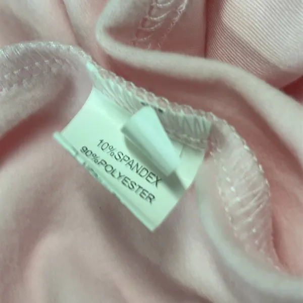 Source Unknown Pink Ruched Bodycon Full Button Front Short Sleeve Mini Dress Womens Small - Image 10