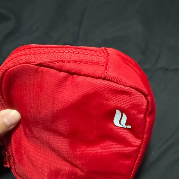 Fabletics Red Zip Travel Pouch Bag | New With Tags - Image 12
