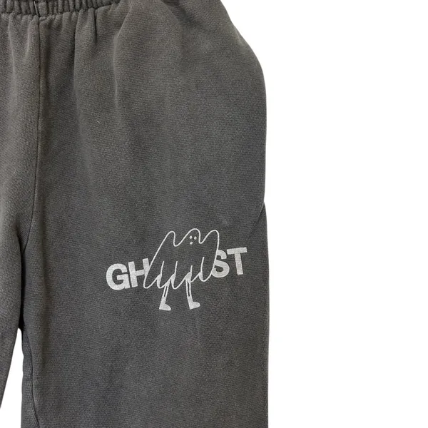 Lonely Ghost Gray Joggers Sz S - Image 2