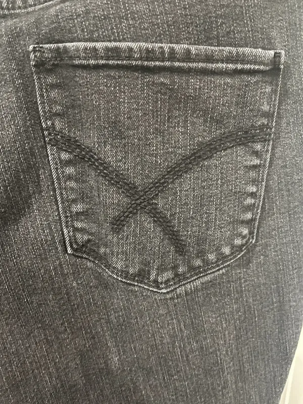 Christopher & Banks Petite Straight Black Jeans Size 10p - Image 5