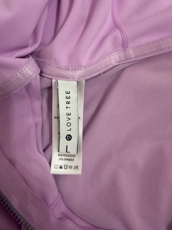 Love Tree purple active jacket - Image 4
