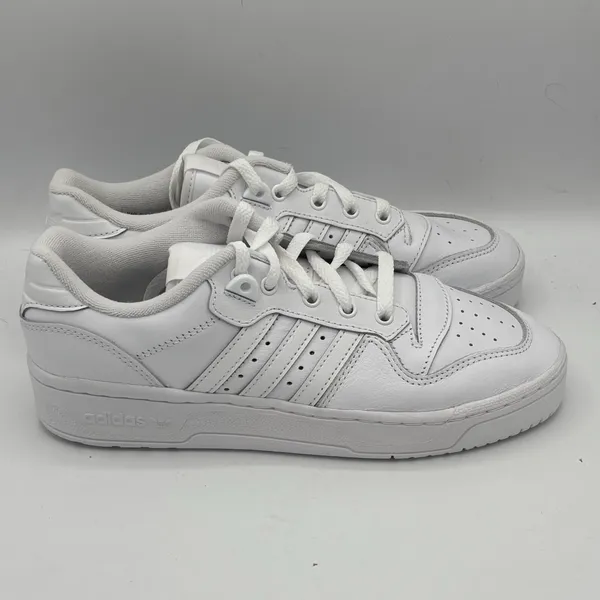 Adidas Rivalry Low W Triple White Athletic Sneakers FV4225 - Womens‎ Sz 7 - Image 4