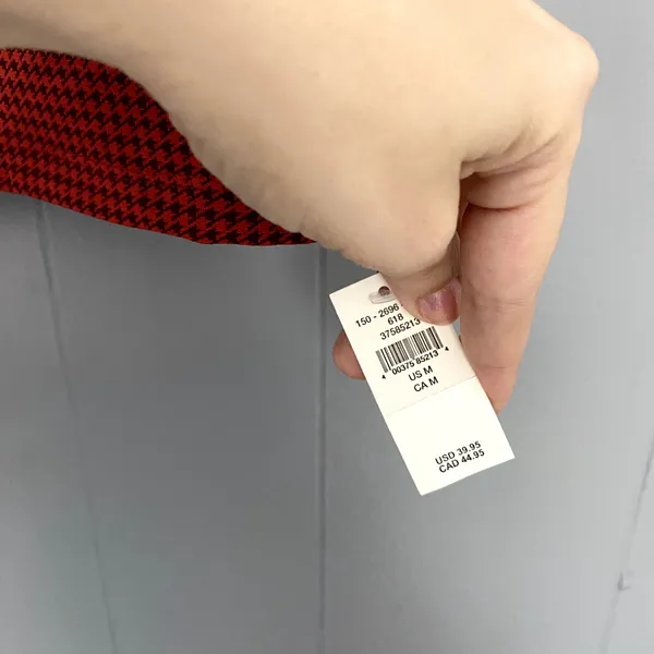 NEW Aerie Offline Red Herringbone Recharge Least Support Athletic Sports Bra M - Image 2