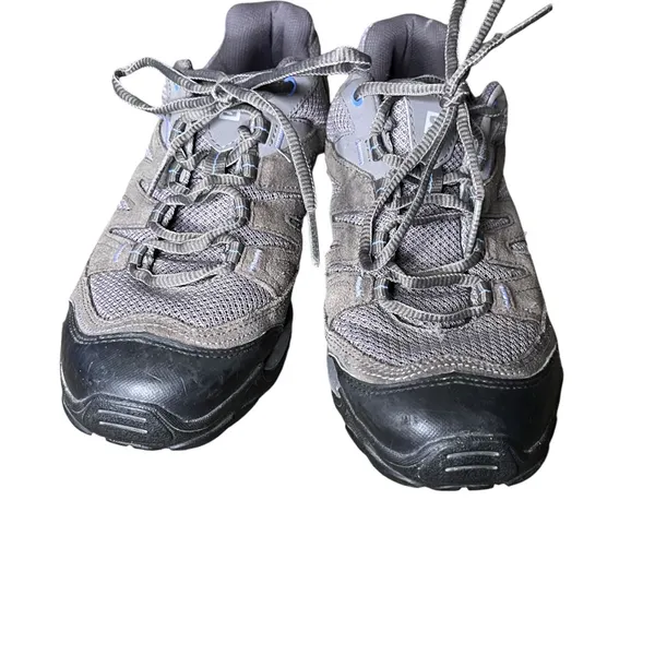 Salomon Contagrip Hiking Shoes Trail Gray Women’s 9 - Image 3