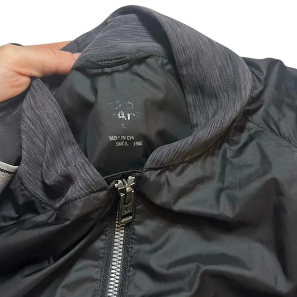 prAna Center Jacket Gorpcore Utility Bomber Lightweight DWR Tech Black Small - Image 4