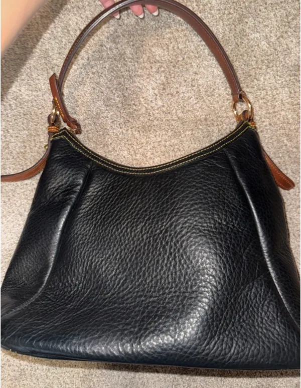 Dooney & Bourke Bag Leather Shoulder - Image 5