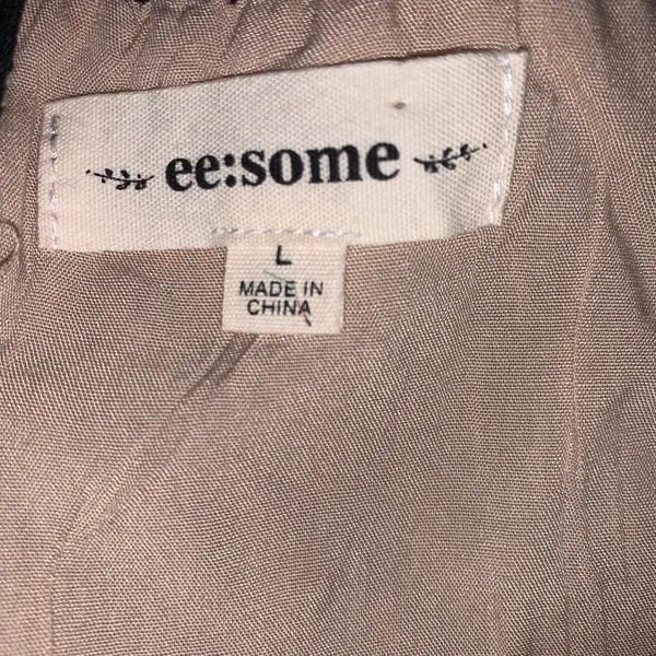 EE:Some maxi dress patterned elastic waist size L - Image 8
