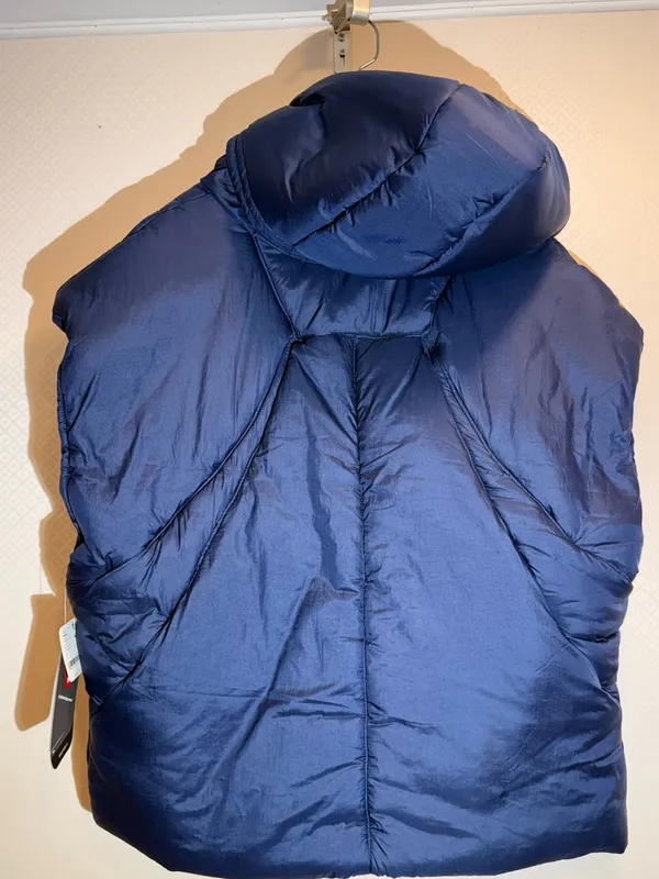 NWT FP Movement by Free People Navy Quilted Parker Hooded Poncho Puffer Vest - Image 7