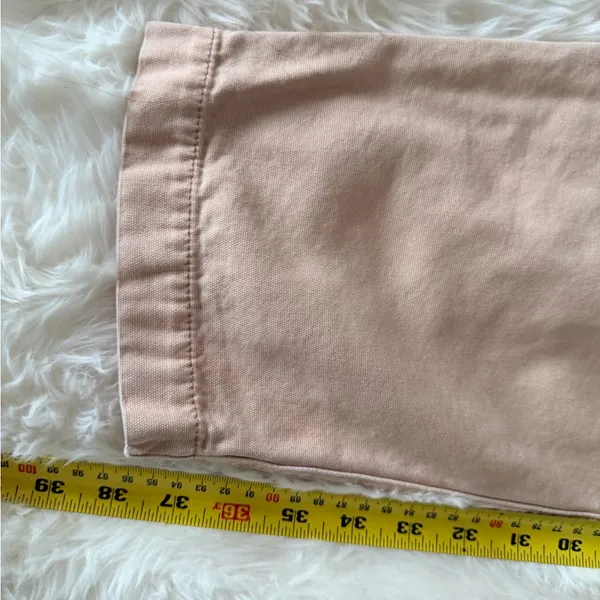 Free People Women’s Pinkish Tan Pants - Size Medium - Image 9