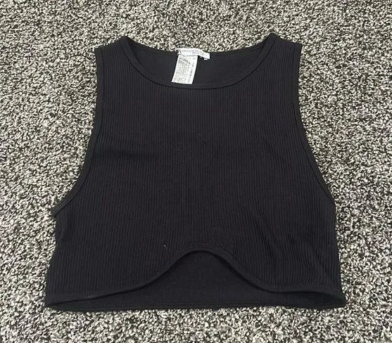 ZARA Black  cropped top - Image 2