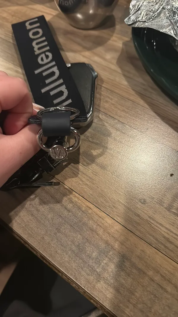 Lululemon Keychain Black - Image 3