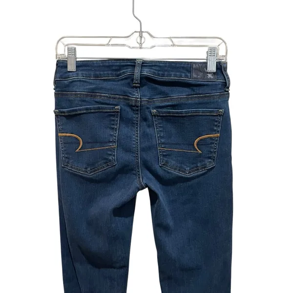 American Eagle Outfitters Jegging Dark Wash Women’s Size 4 Regular - Image 5