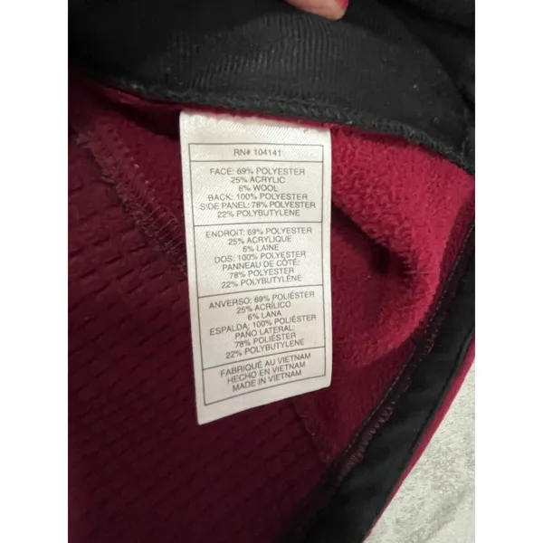 Nike ACG Thermal Wool Blend Full Zip Jacket Womens Small Outdoor Hiking Gorpcore - Image 9