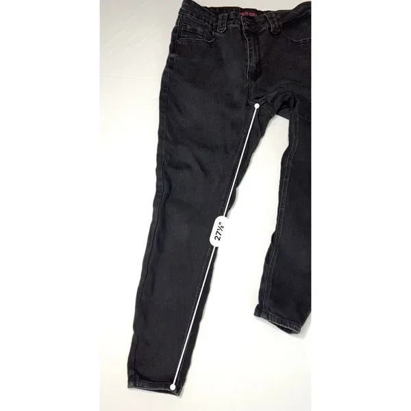 Haute Curve Skinny Ankle High Rise Stretch Black Jean sz 14 Y2k Hipster‎ - Image 6