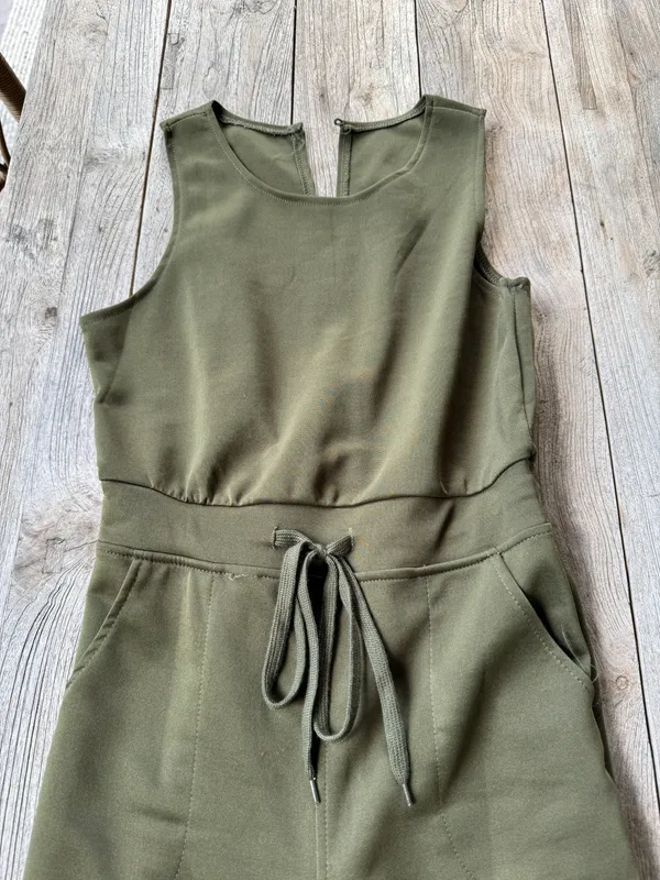Amazon Army Green Jumpsuit - Image 2