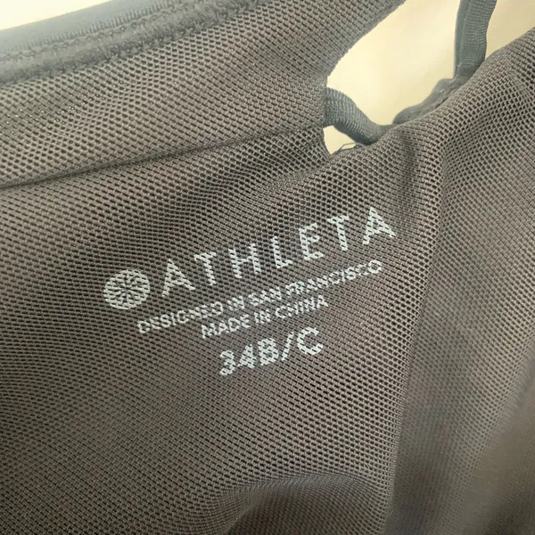 Athleta swim top Cami black 34B/C - Image 6