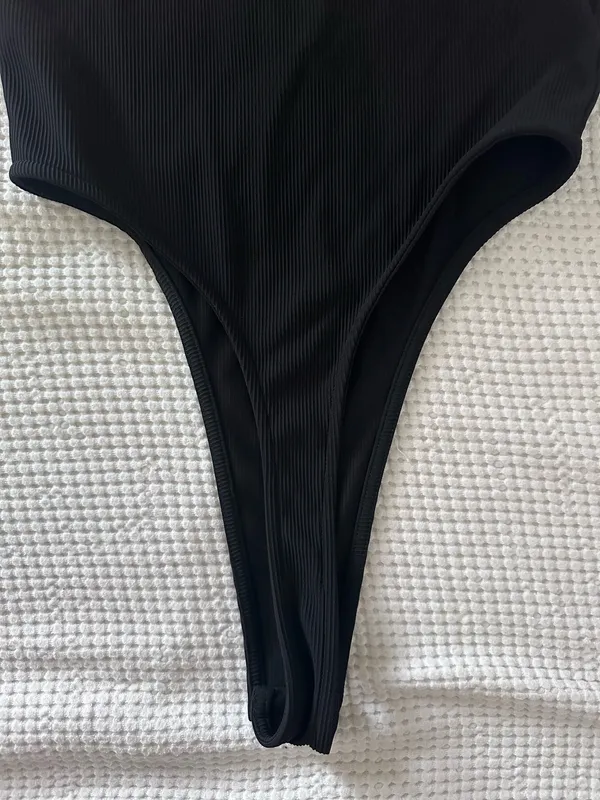 Edikted High Leg Bodysuit - Image 3
