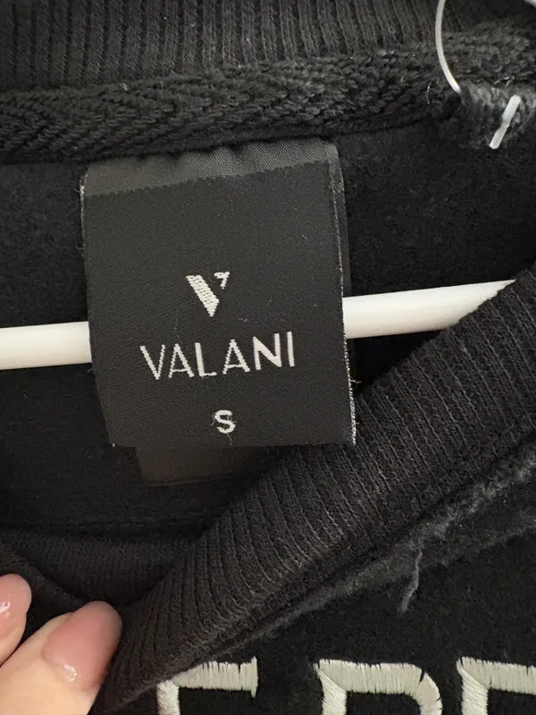 Valani sweatshirt size small Black - Image 3