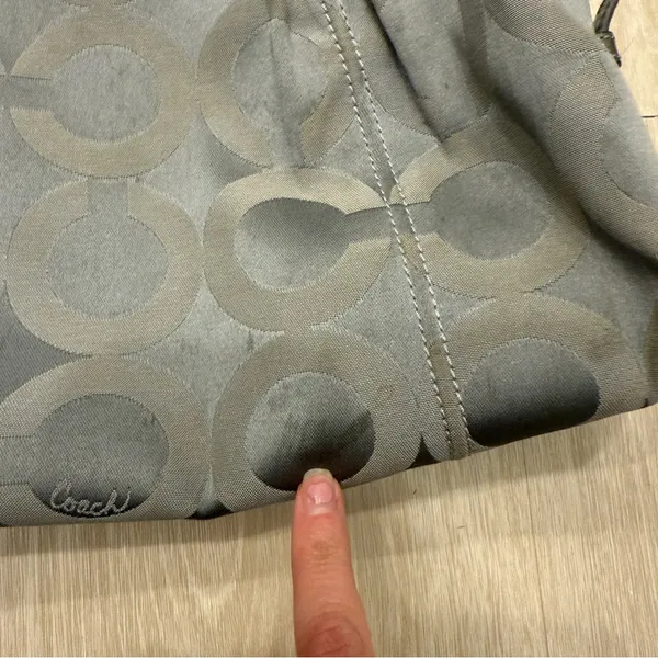 Coach Signature Madison Satchel Bag - Image 7