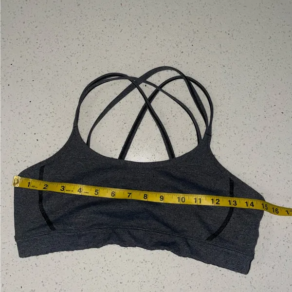 ZELLA strapped sports bra size large - Image 2