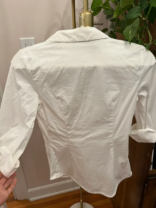 White Work Shirt - Image 3