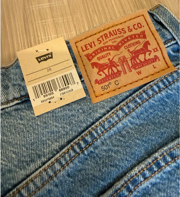 Levi’s Jean Shorts 501 - Image 3