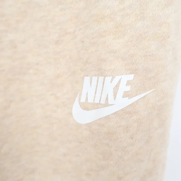 Nike Womens Sportswear Joggers Oatmeal Heather Fleece Sweatpants Medium BKA 41 - Image 4