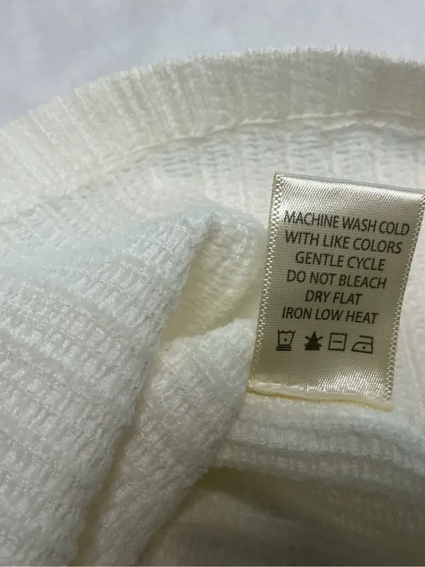 Madewell Max Studio London Cream Textured Ribbed Top NWT Size Small - Image 6