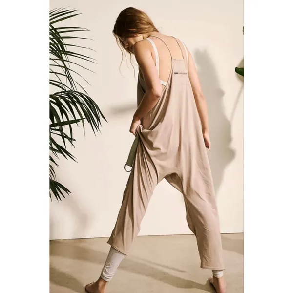 Free People Hot Shot Onesie NWOT Medium Mocha Latte FP Movement - Image 2