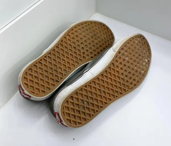 Vans Charcoal Slip Ons | M6.5/W8 - Image 4