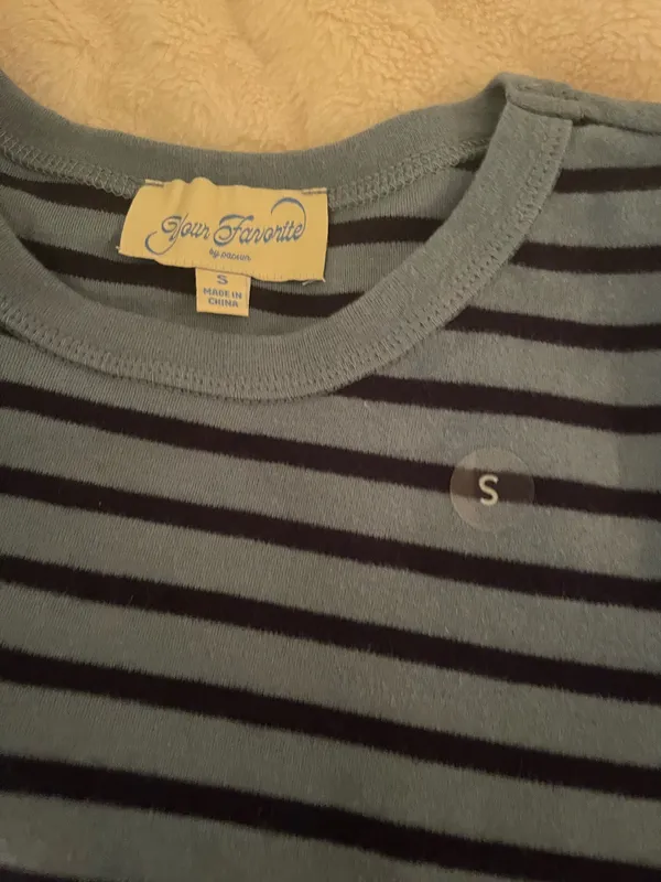 Pacsun Your Favorite Jamie Striped Long Sleeve Crew Neck Top - Image 5