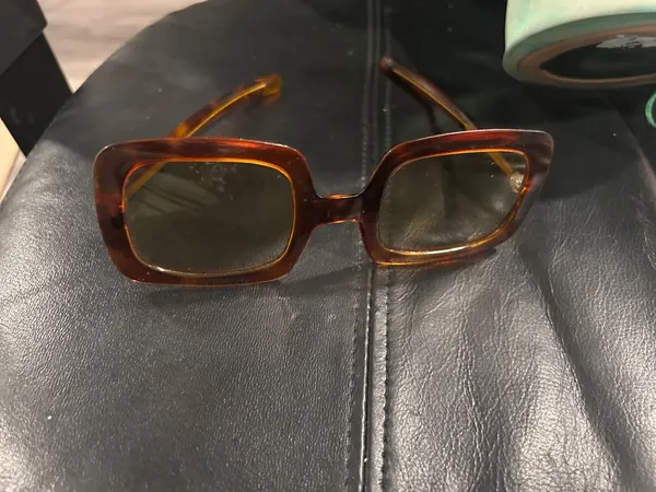 Oversized Square Tortoiseshell Sunglasses - Image 7