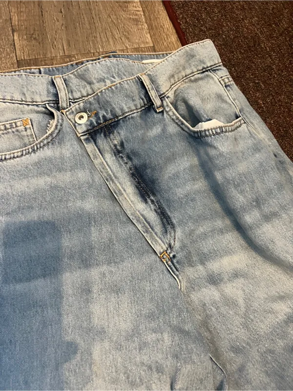 Collusion dad Light Blue Women’s Wide Leg Jeans - Image 7