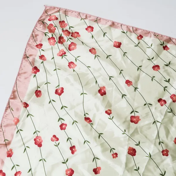 Vintage Cherry Blossom Floral Scarf Wraps - Image 2