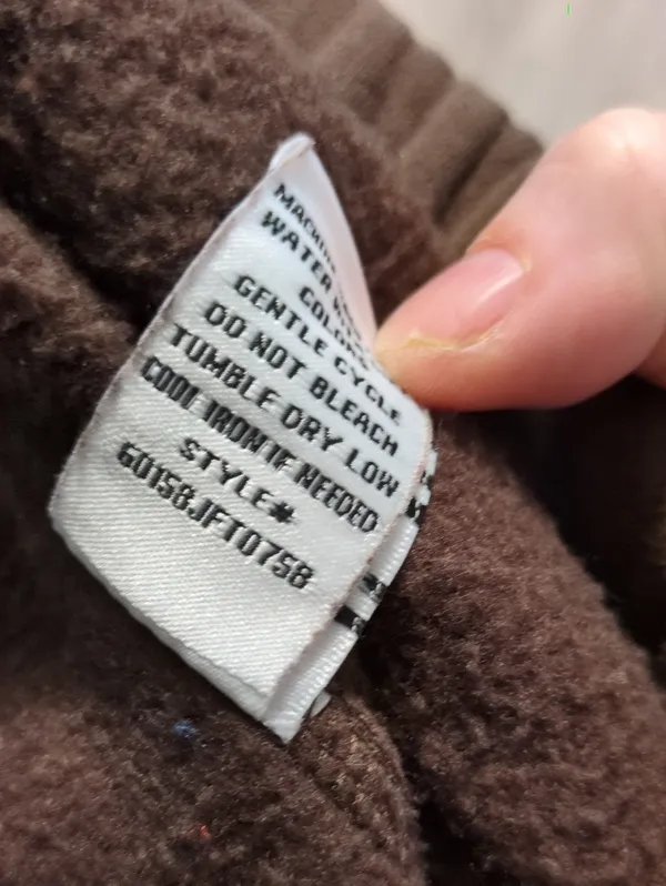 Lazy Sunday Brown Sweatpants Size Medium - Image 5