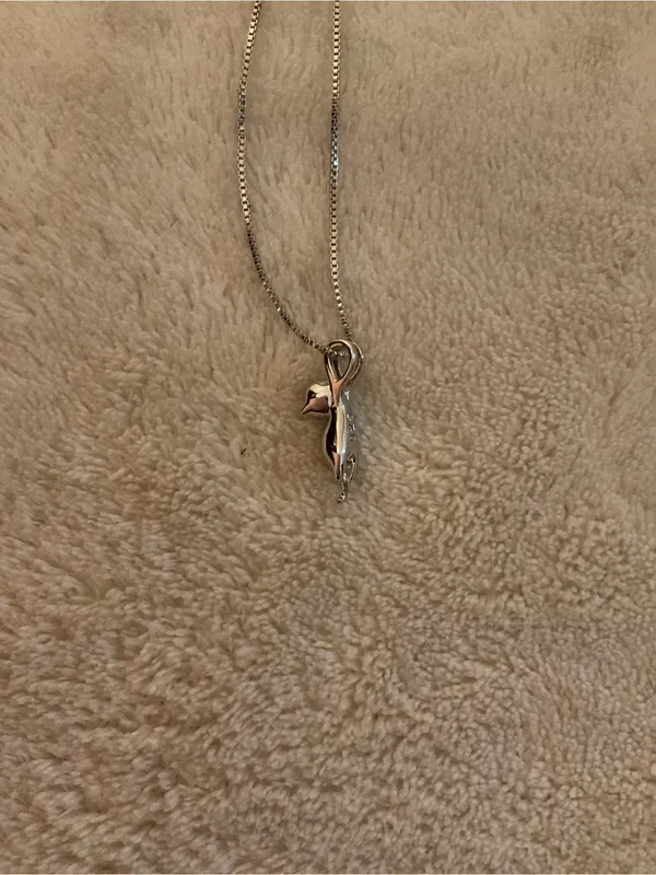 Dolphin Pendant Necklace for Women - Simple Everyday Jewelry - Image 3