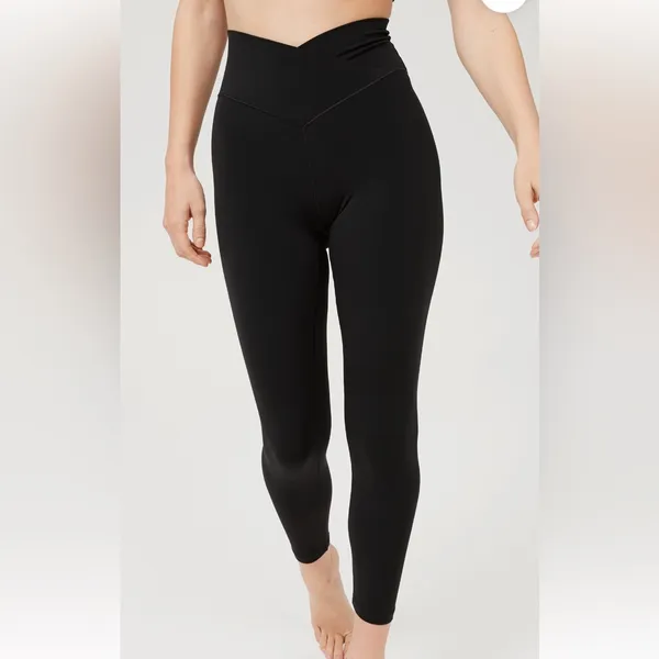 Aerie Black High-Waisted Leggings - Image 3