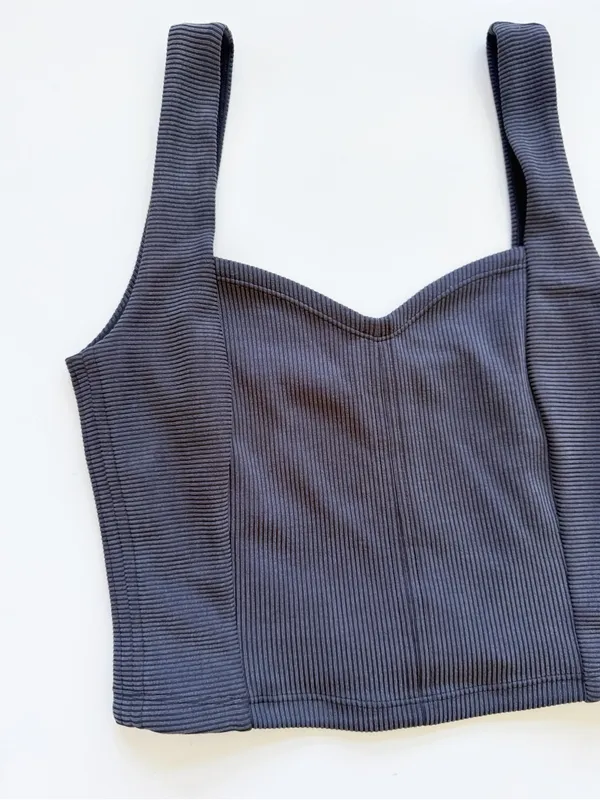 lululemon Ribbed Softstream Sweetheart Tank Top Size XS - Image 3