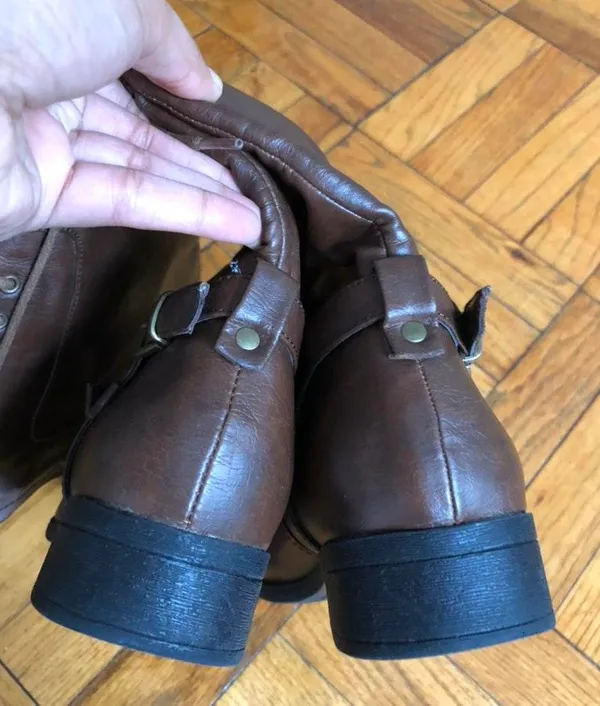 Leather Rider Boots - Image 8